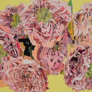 「赤紫の薔薇」47X60